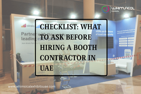 booth contractor in UAE